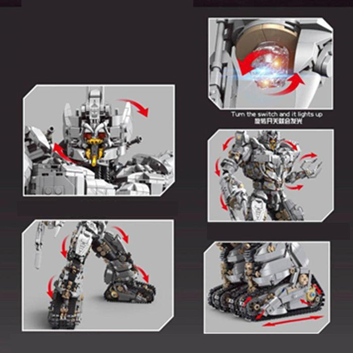 4052PCS Megatron Mega Commander Robot Building Brick Toy Set