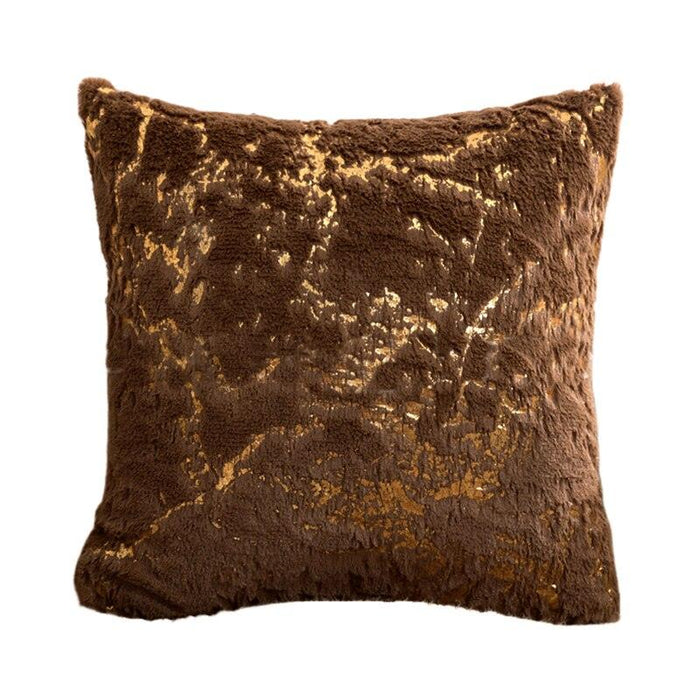 Nordic Elegance Luxe Cushion Cover Set in Timeless Black and Grey
