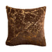 Sophisticated Nordic Golden Printed Cushion Cover in Timeless Black and Grey