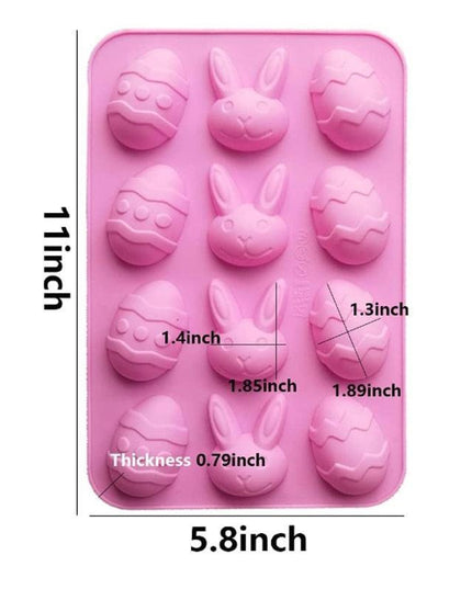 Whimsical Easter Silicone Mold Collection for Creative Treats and Crafts