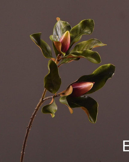 Exquisite Customizable Silk Magnolia Flower Arrangement with Tailored Stems