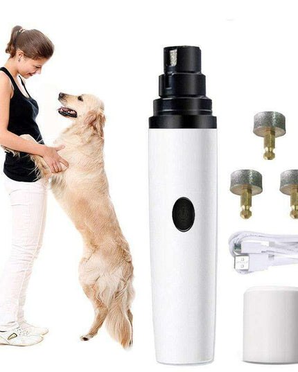 Whisper-Quiet Rechargeable Dog Nail Grinder: Ultimate Precision Tool for Stress-Free Grooming