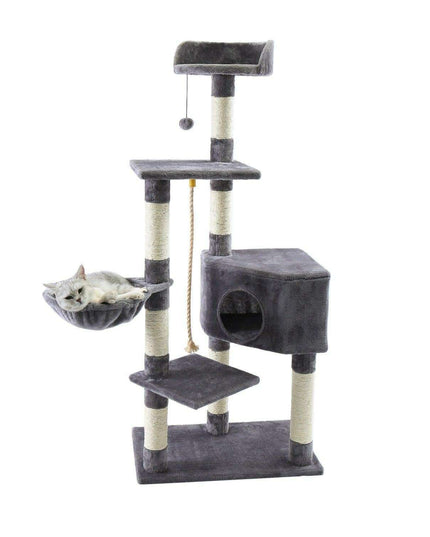 Feline Wonderland: Engaging Multi-Level Scratching Tower for Happy and Playful Cats
