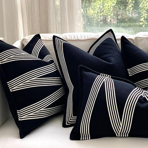 Geometric Reversible Decor Pillowcase