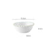 Pearlescent Porcelain Serving Bowl - Exquisite Addition to Your Tabletop