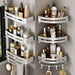 Aluminum Corner Shelf Rack with Versatile Dual Installation Options