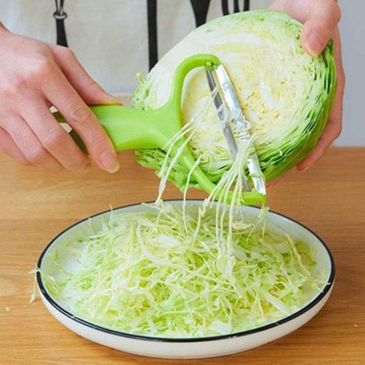 Stainless Steel Kitchen Slicer and Grater with Ergonomic Design