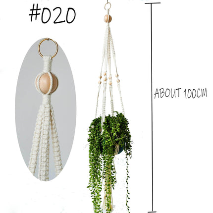Artisan Macrame Plant Hanger for Chic Home Aesthetics