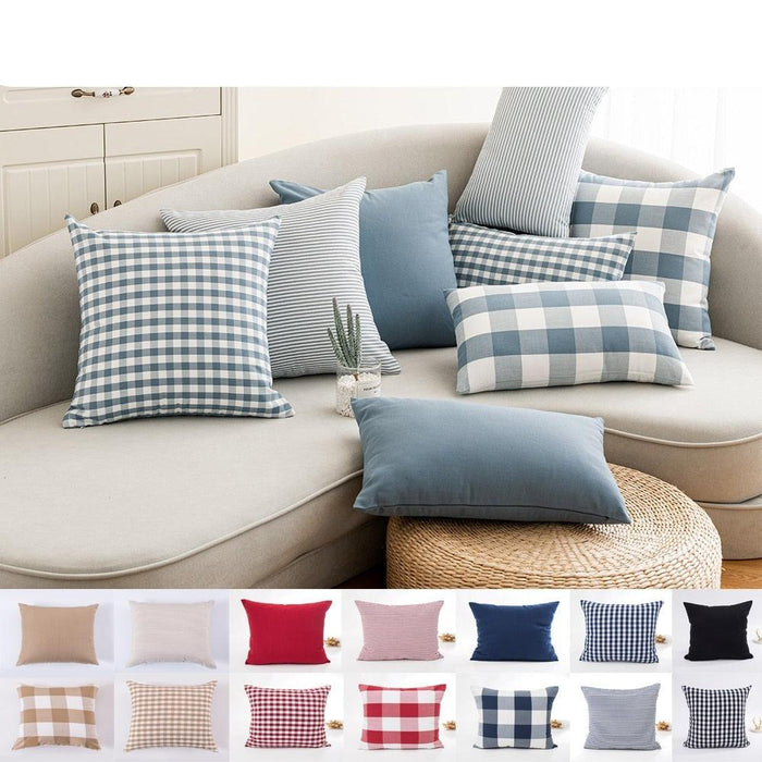 Nordic Plush Cushion Covers