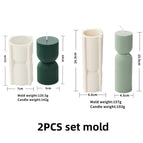 2 PCS set mold 2