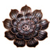 Lotus Serenity Alloy Incense Burner: Tranquil Aroma Holder for Peaceful Spaces