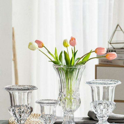 Elegant Crystal Glass Vase Collection for Opulent Home Décor
