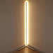 Contemporary LED Corner Lamp with RGBW Lighting for Living Room and Bedroom