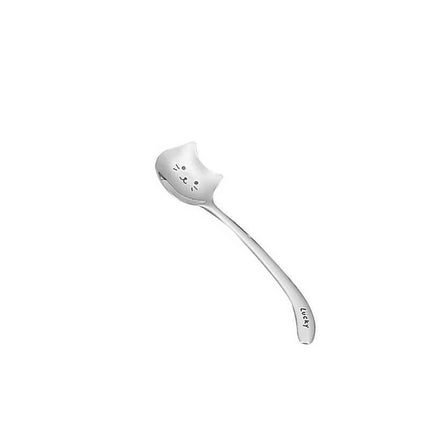 Charming Cartoon Cat Stainless Steel Tea Spoon - A Playful Dining Essential