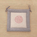 Japanese Inspired Square Chair Cushion - Luxurious Linen Seat Pad for Style and Comfort