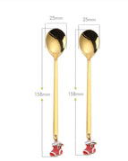 gold sock spoon