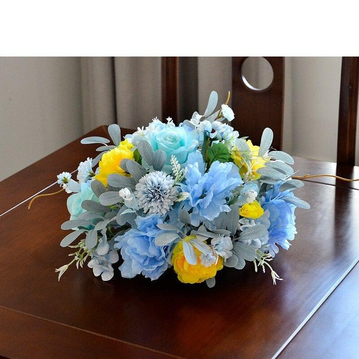 Circular Floral Table Decor for Events