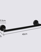 Towel bar-Black-40cm