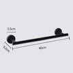 Towel bar-Black-40cm