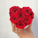 Eternal Love Rose - Preserved Flower in Heart-Shaped Bucket Box - Ideal Valentine's Day Present