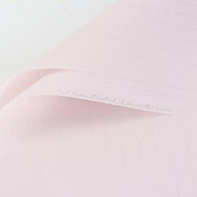 Elegant Floral Lettering Gift Wrap Set for Mother's Day: 20 Waterproof Sheets