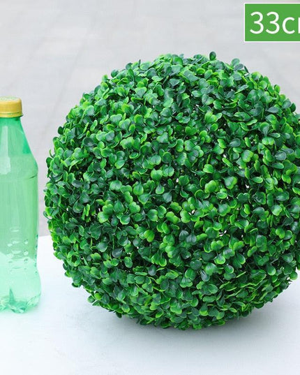 Elegant Premium Artificial Boxwood Sphere for Luxurious Home & Garden Decor