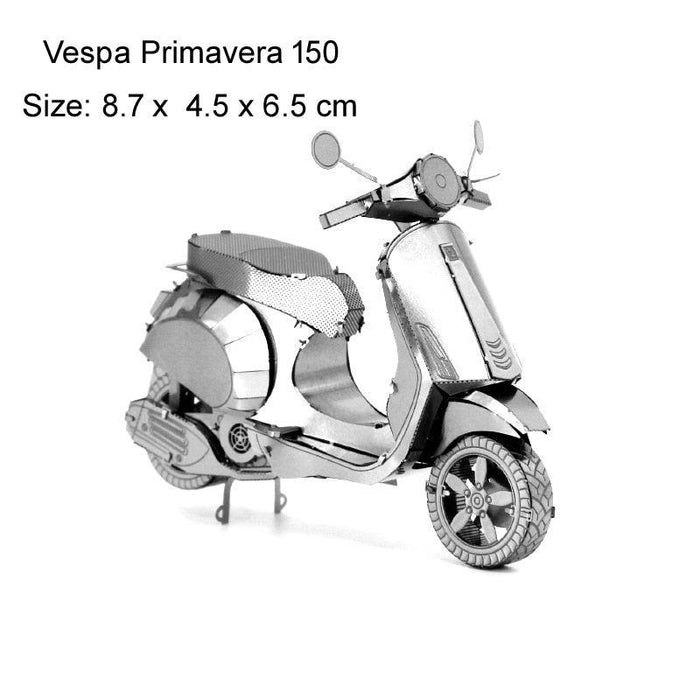 3D Metal Racing Vehicle Model Kit for Creative Teens and Adults