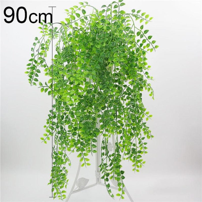 Transform Your Space with Realistic Artificial Hanging Flower Plant