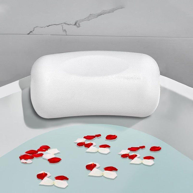 Luxurious Bathtub Relaxation Pillow with Secure Suction Cups for a Spa-Like Experience