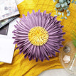 Round  violet / 1PCS  Cushion cover
