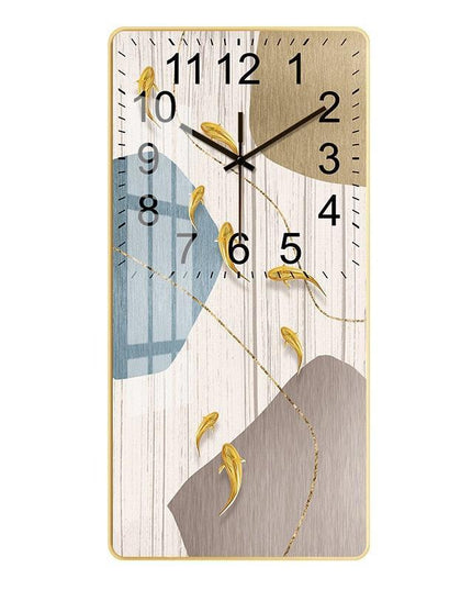 Sophisticated Silent Quartz Wall Clock - Elevate Your Space