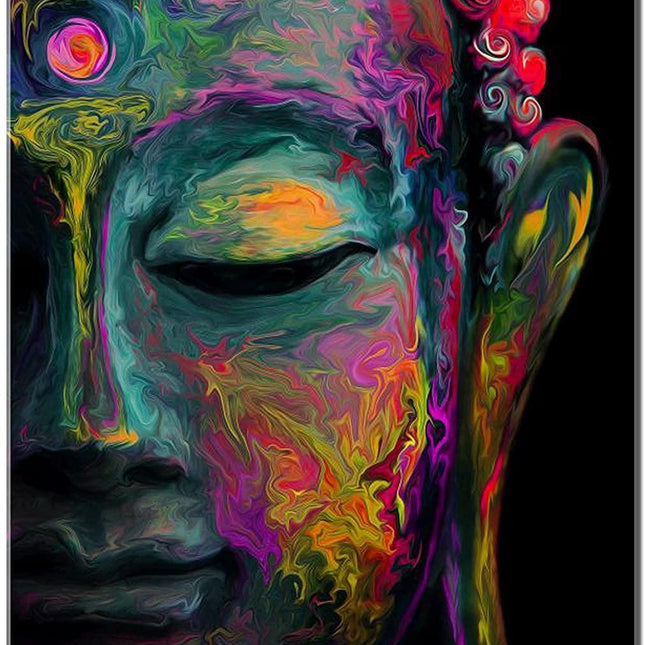 Serenity Buddha Canvas Art for a Harmonious Home Environment