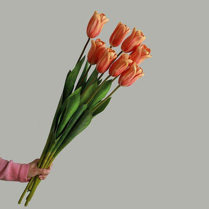 Lifelike Silk Tulip Flowers - Bring Timeless Elegance to Your Home and Events
