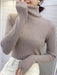 Chic Autumn Pullover: Knitted Button Long Sleeve Sweater