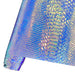 LuxeLeather Holographic Snake Skin Faux Leather Roll - Premium Crafting Material