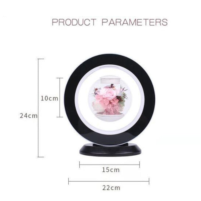 Magnetic Levitation Immortal Flower Floating Lamp