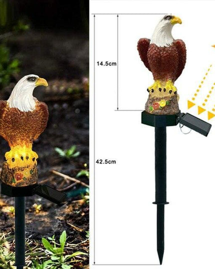 Enchanting Solar-Powered Owl and Parrot Garden Lights for Magical Outdoor Ambiance