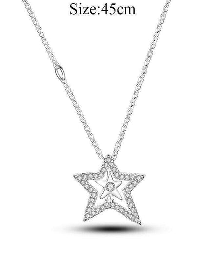 Elegant Customizable 925 Silver O Pendant Necklace for Women - Essential Minimalist Accessory