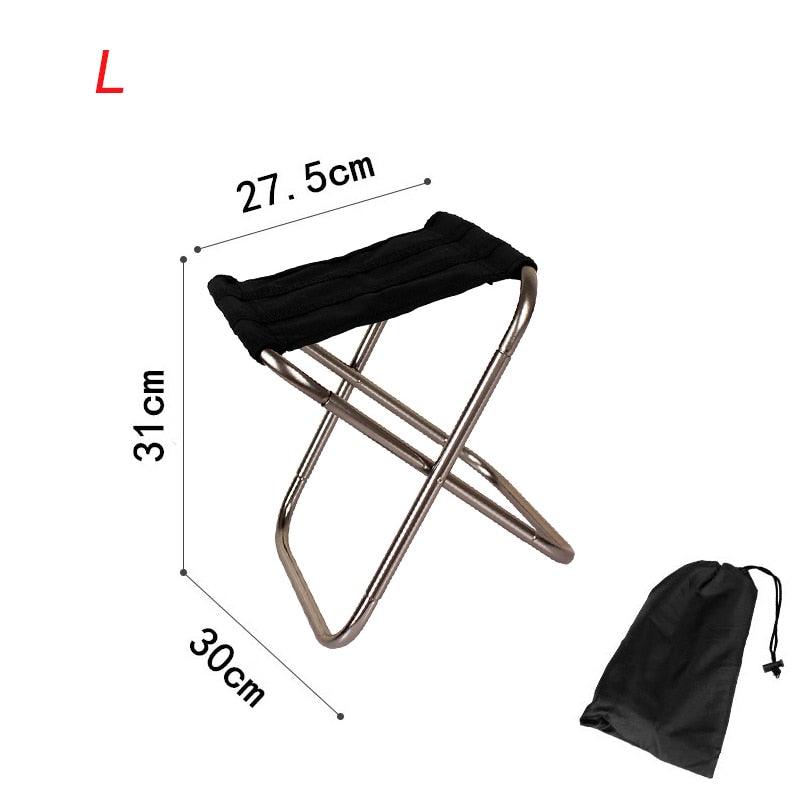 Folding Small Stool Fishing Chair Picnic Camping Chair Foldable Aluminium Cloth Outdoor Portable Easy Carry Outdoor Furniture-Sports & Outdoors›Outdoor Gear›Camping & Hiking›Camping Furniture›Chairs-Très Elite-SPAIN-RED-Très Elite