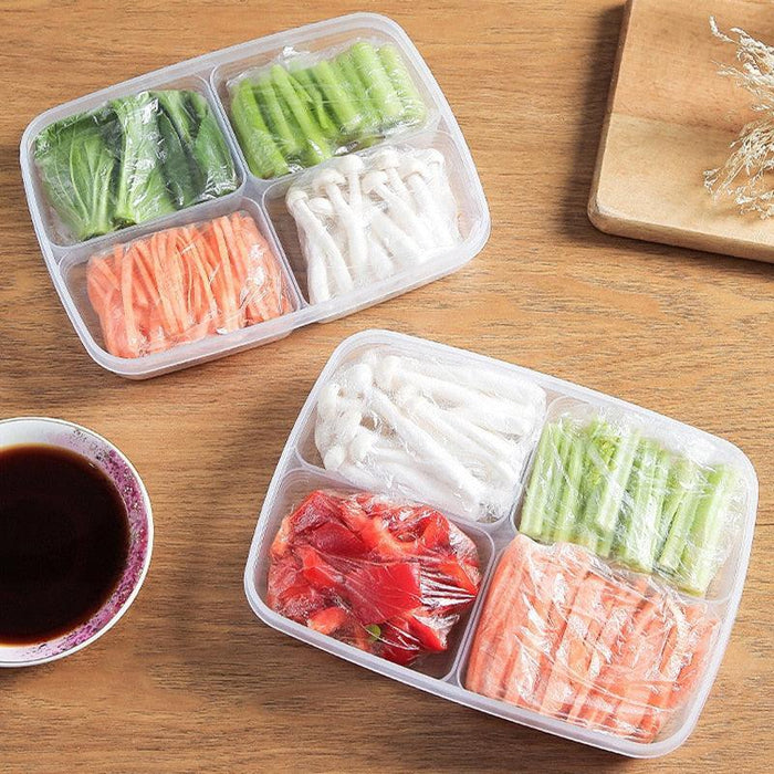 Fresh-Seal Refrigerator Storage Box for Frozen Meat, Onion, Ginger, and More