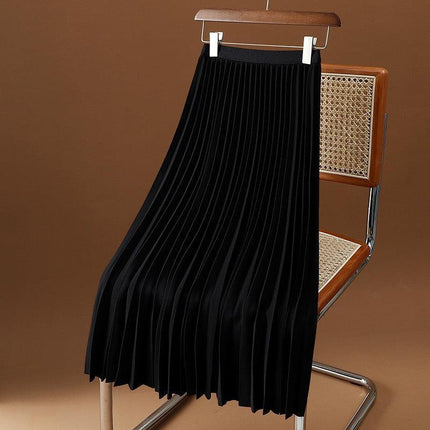 Elegant Pleated A-Line Skirt - Essential for Every Occasion