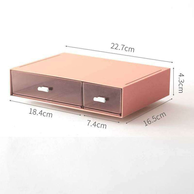 Sleek Stackable White Plastic Desk Organizer for Ultimate Workspace Efficiency