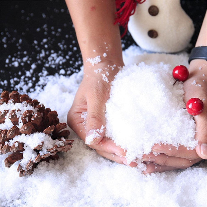 Transform Your Home into a Winter Wonderland with DIY Artificial Snow Powder for Enchanting Holiday Displays