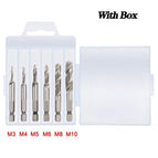 6Pcs Silver Long Set