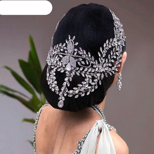 Exquisite Rhinestone Bridal Headwear – Elegant Wedding Fascinator