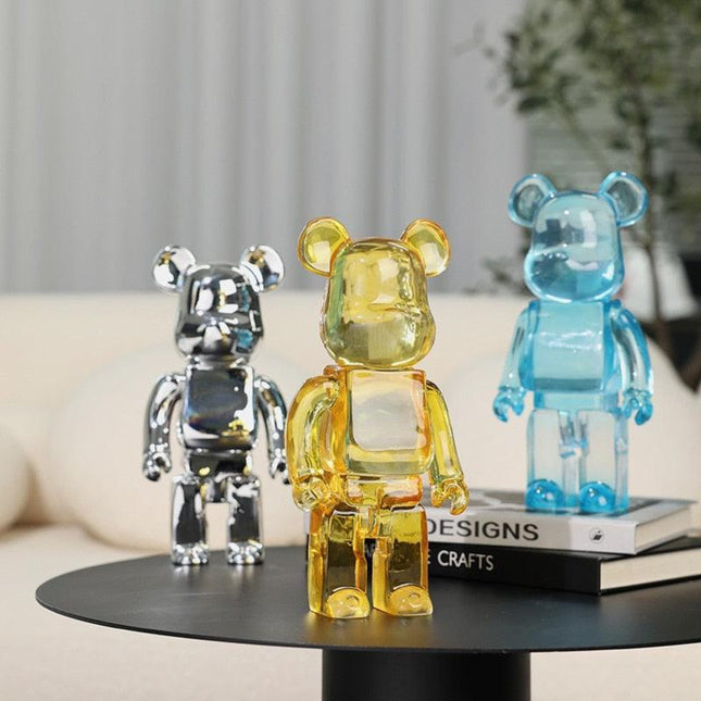 Chic Y2k Bearbrick 400 Collectible Figure - Artistic Home Accent for Stylish Interiors