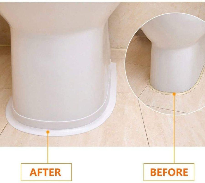 Waterproof PVC Adhesive Sealant Tape for Kitchen and Bathroom - Crack Prevention and Aesthetic Enhancement