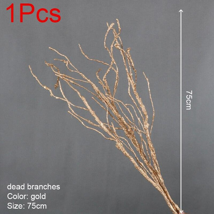 Elegant Golden Maple Leaf Home Decor Accent - Stunning Decorative Piece