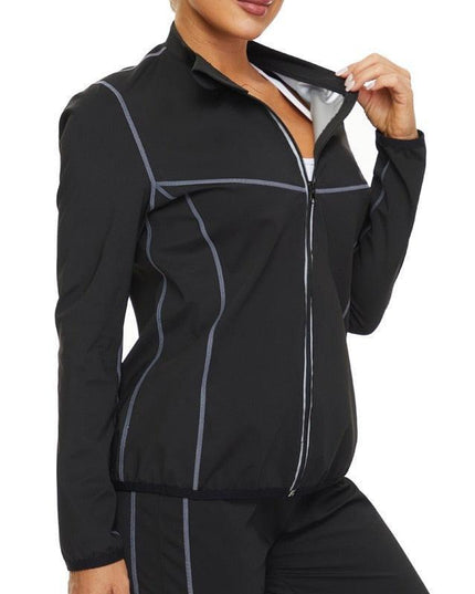 Women’s Sculpting Sauna Compression Workout Top