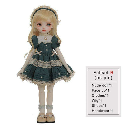 Enchanting Customizable Jin Young Doll in Stylish Lolita Attire